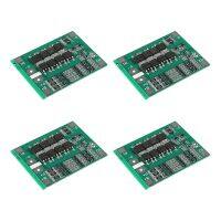 4Pcs 3S 11.1V 12V 25A 18650 Li-Ion Lithium Battery PCB Protection Board with Balanced Circuit Over Charge Discharge