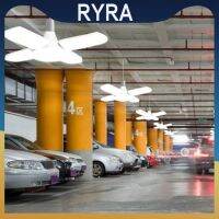 4 Blades Garage Light Led Bulb Lampada Led Light E27/b22 Led Bulb Ceiling Fan Foldable Creative Mini E27 Led Bulb Fan Blade Lamp