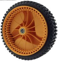 2 Pieces 196 MM Lawn Mower Wheel Husqvarnaa McCulloch 5324025-67 5324029-36 532402567 532402936