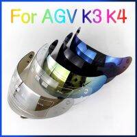 กระบังหน้าหมวกนิรภัยสำหรับ AGV K3 K4 Casco Moto K3 Shield UV ป้องกัน K4หมวกคลุมเต็มหน้า Windproof