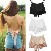 fashionme y Womens Summer Sleeveless Sheer Halter