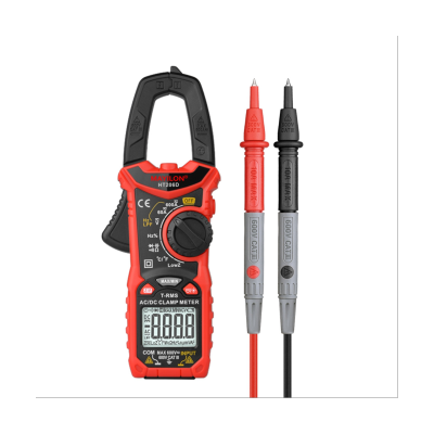 MAYILON HT206D Digital Clamp Meter 600A AC/DC Current Backlight NCV Voltmeter Ammeter Multimeter Voltage Tester Auto-Ranging