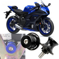 อุปกรณ์เสริมรถจักรยานยนต์สำหรับยามาฮ่า YZF-R7 YZFR7 R7 2021 2022 CNC อะลูมิเนียม6มม. หลอดสวิงอาร์มยืนเลื่อนสกรู