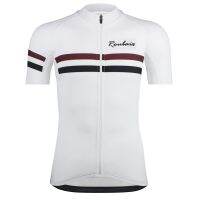 Roubaix cycling jersey men  Hot brand cycle wear Breathing MTB RBX bike sport shirt Air mesh sleeve ridingshirt White strip