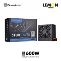 SILVERSTONE PSU 600W ST60F 80PLUS ATX - 3Y