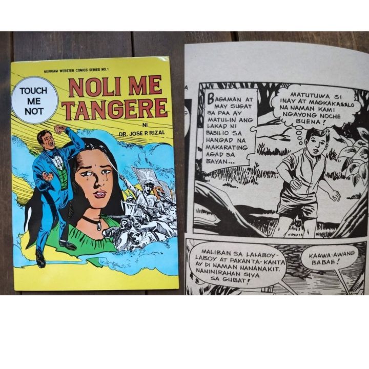 Tagalog Comics Ibong Adarna El Filibusterismo Noli Me Tangere