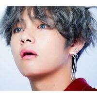 KPOP BTS Bangtan Boys V Stud Earrings Fashion Accessories