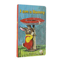 I Am A rabbit English original a Golden Book I Am A Bunny Golden Scarry childrens Book series Richard Scarry full-color blackboard Book childrens English Enlightenment picture Book