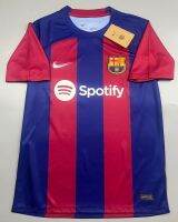 เสื้อบาร์เซโลนาเหย้า 23/24 (Barcelona Home kit 2023/24) เกรดAAA Top Quality