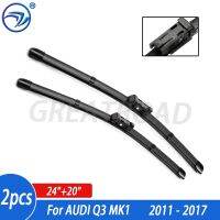 Wiper 4A Front Wiper Blades For AUDI Q3 MK1 2011 - 2017 Windshield Windscreen Front Window 24"+20"