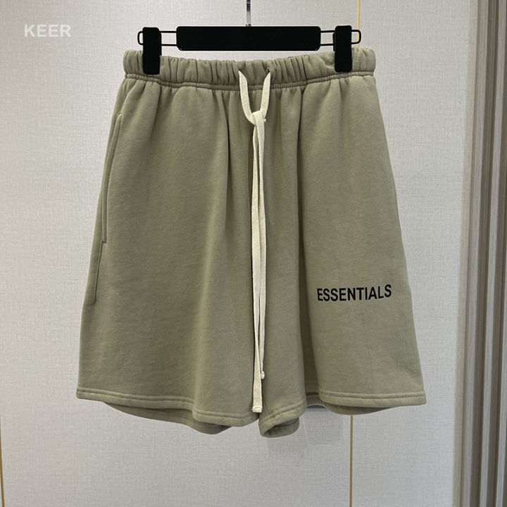 essentials-mens-shorts-fashion-100-cotton-reflective-letter-hip-hop-loose-unisex-shorts