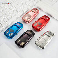 Soft Tpu รถ Remote Key Case สำหรับ Audi A4L A5 A6 S4 S5 S7 C6 B6 B7 B8 TT TTS RS QT Coupe Roadster เปลือกป้องกัน