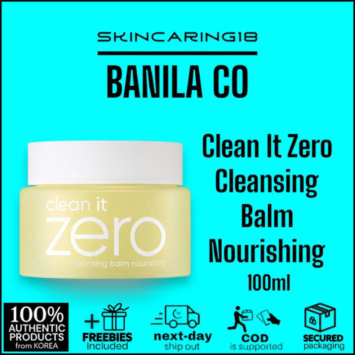 Banila Co Clean It Zero Cleansing Balm Nourishing 100ml By Skincaring18 Lazada Ph 7974