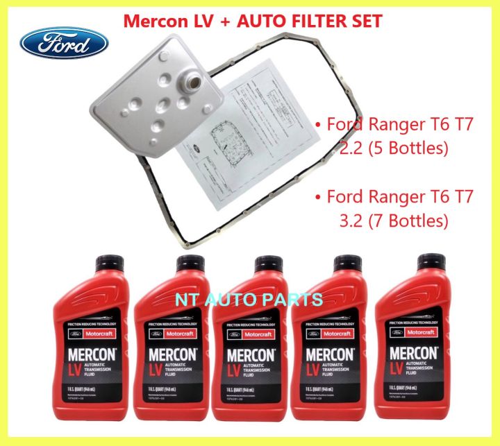 Ford Ranger T6 MotorCraft Mercon LV Automatic Transmission Fluid