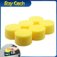 Car Foam Sponge Wax Applicator Round Car Polishing and Waxing Sponge Car Detailing Cleaning Tools Cleaning Supplies Accessories Adhesives Tape