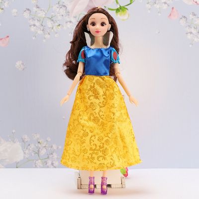 YNC 30cm Doll Dress Doll Clothes Snow White Doll Dress Outfit Doll Accessories