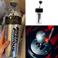 Fast And Furious 10 Gearshift Cup With Straw And Lid Fast X Gear Cup Stainless Steel Vacuum Tumbler Bottle Coffee For Water ถ้วยเกียร์