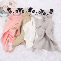 Baby Cotton Muslin Comforter Blanket Soft Newborn Sleeping Dolls Kids Fashion Sleep Toy Soothe Appease Towel Bibs