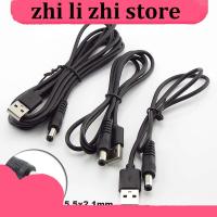 zhilizhi Store USB type A Male to DC Plug Extension Toys Power Charging Cord Supply Plug Jack DIY Cable Connector 5.5x2.1mm