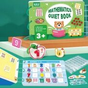 Học liệu bóc dán Montessori, học liệu toán học thông minh đầu đời cho bé