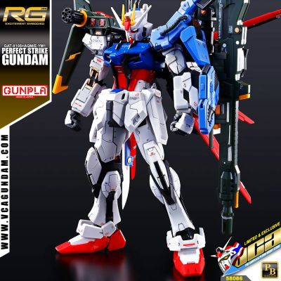 BANDAI GUNPLA REAL GRADE RG 1/144 PERFECT STRIKE GUNDAM โมเดล กันดั้ม กันพลา VCA GUNDAM