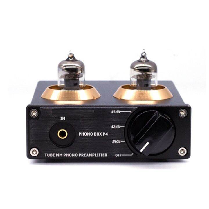 6J2 Vacuum Tube MM Phono Preamp Turntable Phonograph Preamplifier Mini