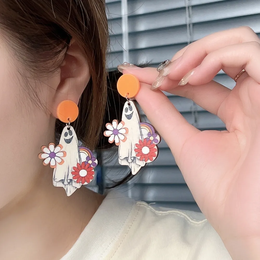 Vintage Flower Ghost Wooden Halloween Earrings Women Hallowmas Cute Cartoon Trick Or Teach Pumpkin Spooky Teacher Wood Earring | Lazada PH Vintage Flower Ghost Wooden Halloween Earrings Women Hallowmas Cute Cartoon Trick Or Teach Pumpkin Spooky Teacher Wood Earring | Lazada PH