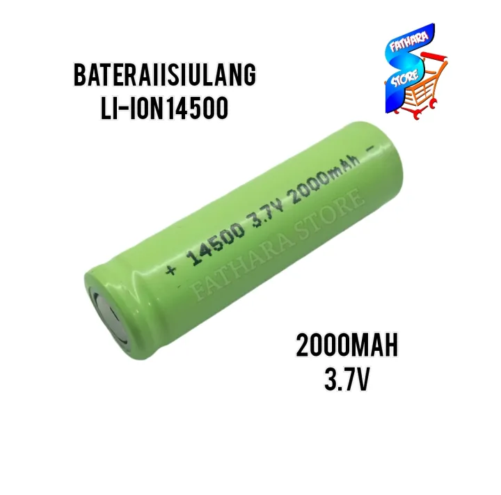 Baterai Senter Swatt Charger / Batrai Isi Ulang Type Li-ion 14500 ...