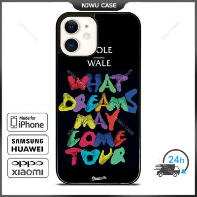 J Cole What Dreams May Come Tour Phone Case for iPhone 14 Pro Max / iPhone 13 Pro Max / iPhone 12 Pro Max / XS Max / Samsung Galaxy Note 10 Plus / S22 Ultra / S21 Plus Anti-fall Protective Case Cover