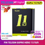 Pin Telesin cho Gopro Hero 9 - Pin Máy Quay Hành Trình GoPro 9 Hero 9