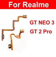 （A Boutique）สำหรับปุ่มปรับสายเพาเวอร์ Realme GT Neo 3 2 Pro ที่ปุ่มปิดด้านข้างชิ้นส่วนสะพานไฟ