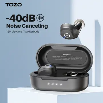 TOZO T6 Bluetooth Earphones , Wireless Earbuds Powerful Deep Sound , IPX8  Waterproof , Comfortable Wearing , 45H Playtime