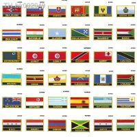 ﺴ㍿ San Marino Saint Vincent Slovakia Tajikistan Thailand Brunei Ukraine Hungary Spain National Flag Flag Embroidery Patch Badge