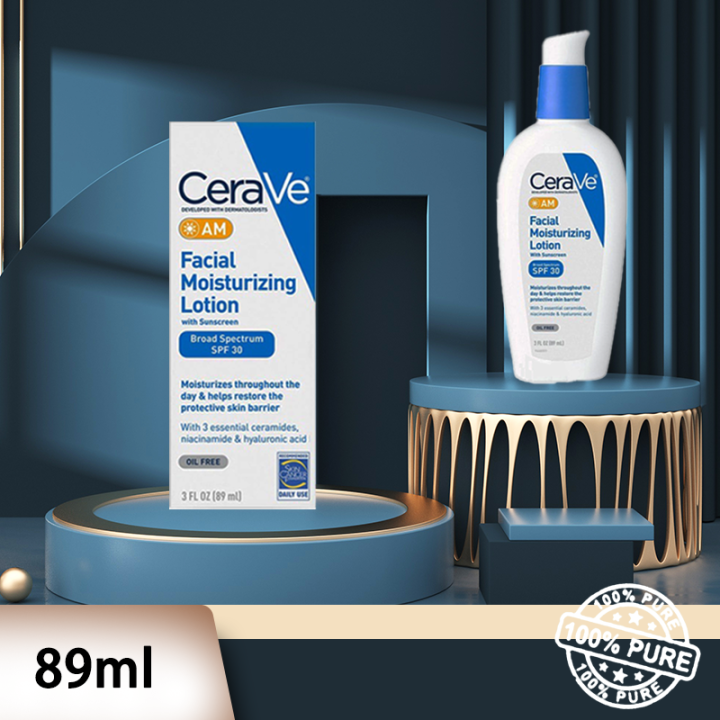 CeraVe AM Facial Moisturizing Lotion with Broad Spectrum SPF 30 60ml