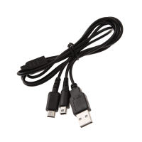 1.2เมตร USB ข้อมูลสายชาร์จชาร์จสายไฟสำหรับ NDSI 3DS NDSL