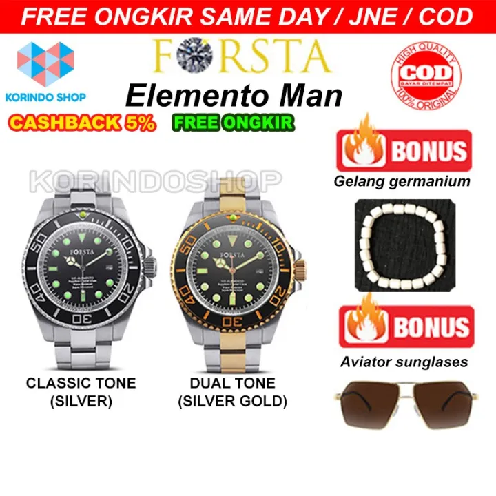 Jam Tangan Forsta Elemento Man Original Lazada Indonesia