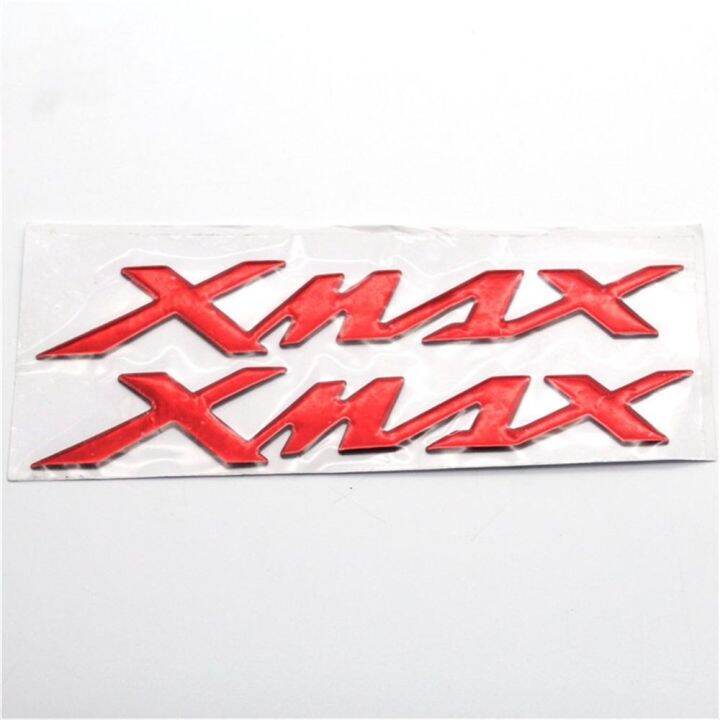 สติกเกอร์ติดดีคอลสำหรับมอเตอร์ไซค์สำหรับยามาฮ่า-x-max-xmax-125-250-400สติกเกอร์ติด3d-ตรารถยนต์ล้อถังยกขึ้นสติ๊กเกอร์ติดถังแผ่นปะติด