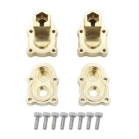 Brass Rear Portal Housing Gear Cover Counterweight for FMS FCX24 1/24 RC Crawler Car Upgrades Parts Accessories