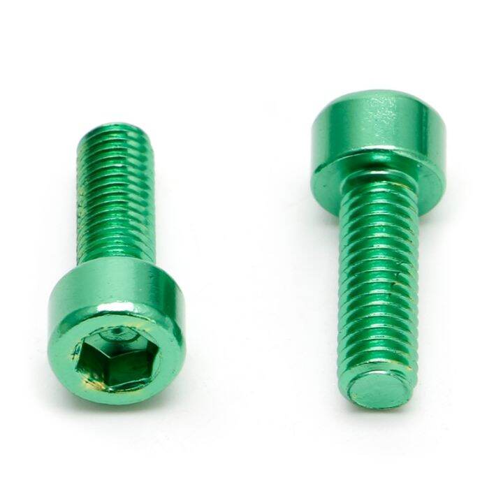 1 Pair Bike Water Bottle Cage Bolts M5 Aluminium Alloy Hex Socket Tapping Screws Lazada PH
