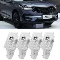 สำหรับ Acura MDX RLX ZDX TLX TLX TL โครงการโลโก้ไฟประตูรถ Led โคมไฟตกแต่งสัญลักษณ์อัตโนมัติมารยาทเงา