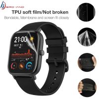 ♝❁☃ Dla Amazfit GTS Ultra cienka Anti-explosion TPU folia zabezpieczająca ekran dla Xiaomi Huami Amazfit GTS Smart Watch HD folia ochronna