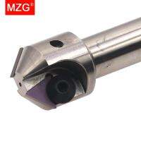 MZG TP 30 45 60 องศาเครื่องกลึงซีเอ็นซีเครื่องจักรกลึงทังสเตนเหล็กตัดแทรกผู้ถือ End Mill เจาะเครื่องมือลบมุม