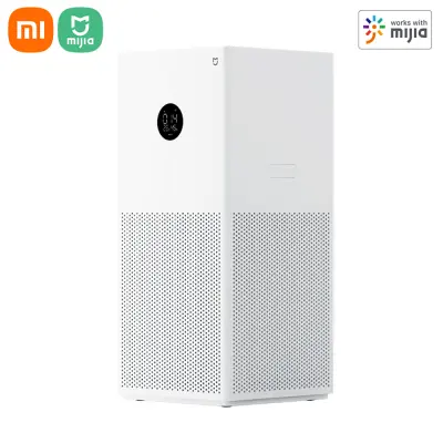 Xiaomi Mijia เครื่องฟอกอากาศ4 Lite จอแสดงผล LED,ไส้กรอง4เท่ากำจัดแบคทีเรียในบ้านเครื่องฟอกอากาศเสียงเบาเครื่องทำความสะอาดอากาศควบคุมด้วยแอป