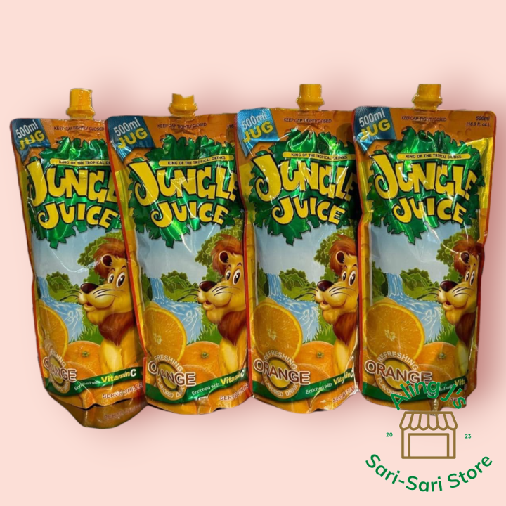 Jungle Juice Orange (4pcs) 500ml Lazada PH