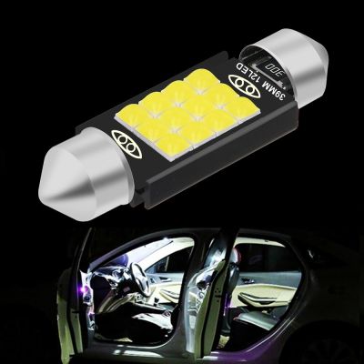 【CW】New Festoon 31mm 36mm 39mm 41mm LED Bulb C5W C10W C3W Super Bright Car Dome Light Canbus Auto Interior Reading Lamps White 12V