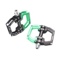 MTB BMX Pedals 3 Sealed Bearing Bicycle Pedal Anti-slip Cleats Pegs Crank Flat Aluminum Alloy Road Mountain Cycling Accessories