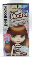 Schwarzkopf Freshlight foam Sweet Mocha สีน้ำตาลมอคค่า โฟมเปลี่ยนสีผมเฟรชไลท์❣ของแท้ 100%❣