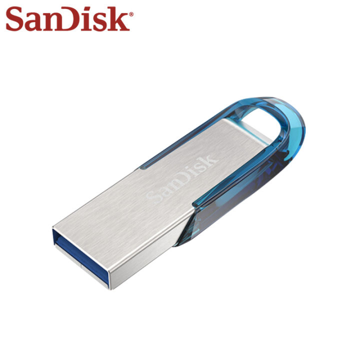 usb-3-0-sandisk-cz73-usb-แฟลชไดรฟ์ความเร็วสูง128gb-64gb-32gb-มินิแฟลชไดรฟ์หน่วยความจำสีฟ้า-usb-stick-pendrirvv