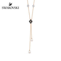 Swarovski LATISHAชายดอกไม้ที่สง่างาม,สร้อยคอยาวรูปตัวYสดและโรแมนติกหญิง9644