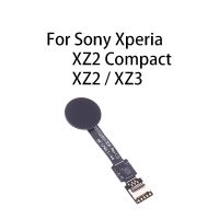 เซ็นเซอร์ลายนิ้วมือดั้งเดิมปุ่มโฮมสายดิ้นสําหรับ Sony Xperia XZ2 / Xperia XZ2 Compact / Xperia XZ3